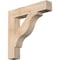 Ekena Millwork Funston Block Smooth Bracket, Douglas Fir, 3 1/2"W x 20"D x 20"H BKT04X20X20FST05SDF - alternate 1